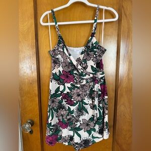 Candie's Floral Romper